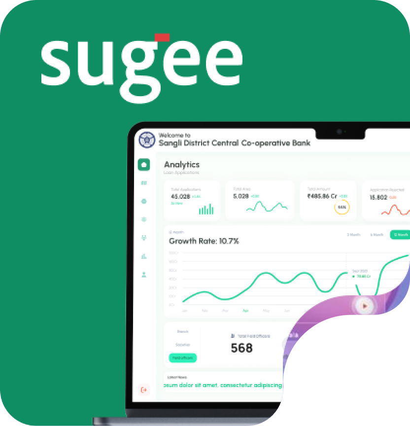 Sugee loan management dashboard